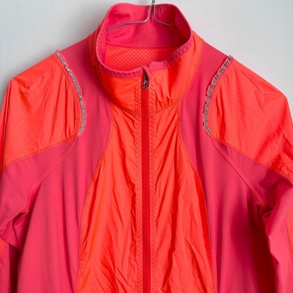 Lululemon Sz 4 Nothing But Run Reflective Jacket Water Resist EUC - Picture 3 of 10